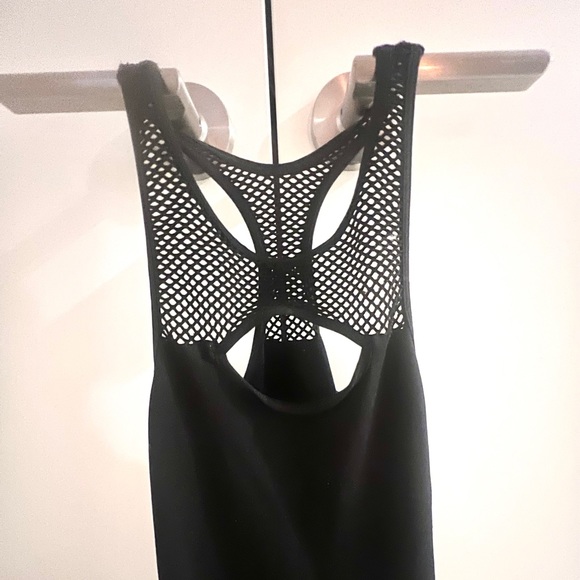Free People Onesie Sport Mesh Cutout Neck&Back NWT - Picture 7 of 8